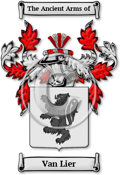 Van Lier Family Crest Download (jpg) Legacy Series - 150 DPI